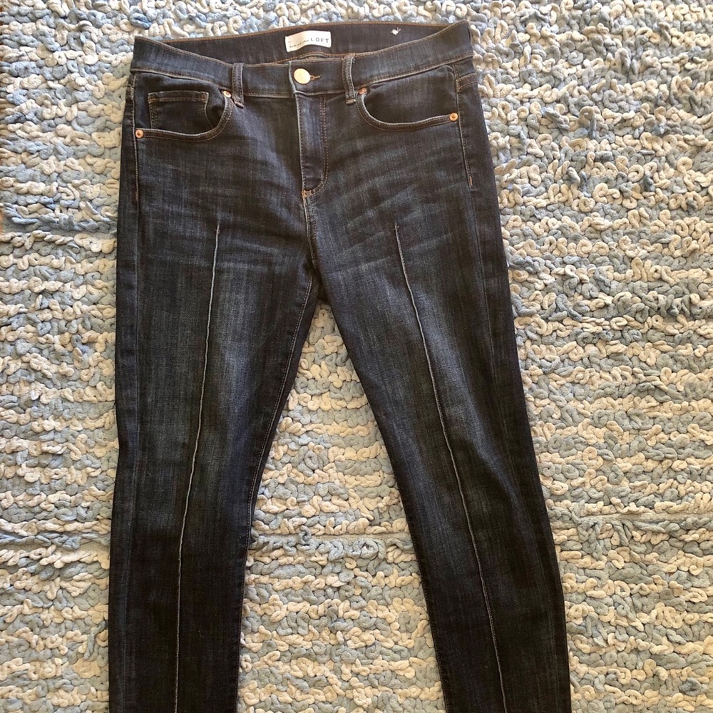 LOFT Modern Skinny Jeans 28 Petite